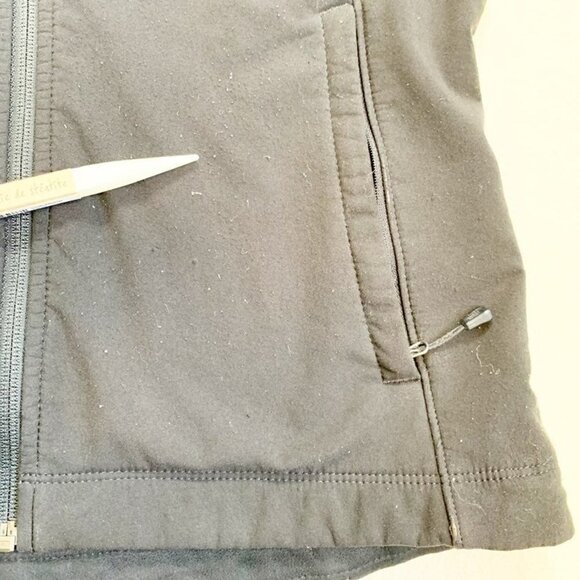 The North Face Apex black long sleeve full zip mock collar medium weight jacket - Picture 7 of 9